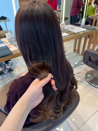 セミロング 本厚木🪅カット🪅 カラー🪅Aoiのヘアスタイル