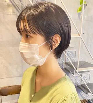 ショート カラー パーマ ヘアアレンジ メンズ キッズ ネイル マツエク・マツパ モリモト サナのヘアスタイル