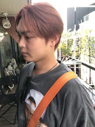 カラー ヘアアレンジ メンズ ainico+所属・メンズ特化✂️栗原 侑也のヘアスタイル