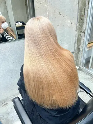 ロング カラー レイヤーカットとハイ トーン/HIROKIのヘアスタイル