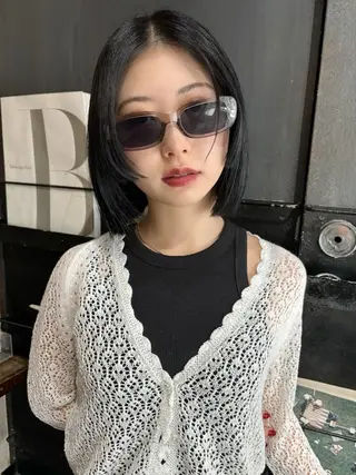 ショート MINX青山店所属・結莉/ボブ/ 縮毛矯正のヘアスタイル