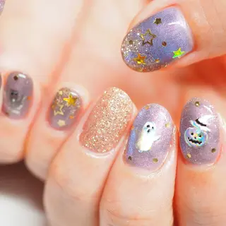 ショート 深爪を断らない スカルプ高評価店のネイルデザイン