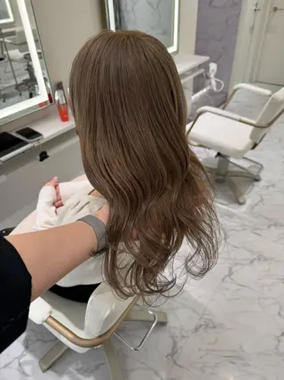 ロング カラー ParveMix🍀 藤原愛未のヘアスタイル