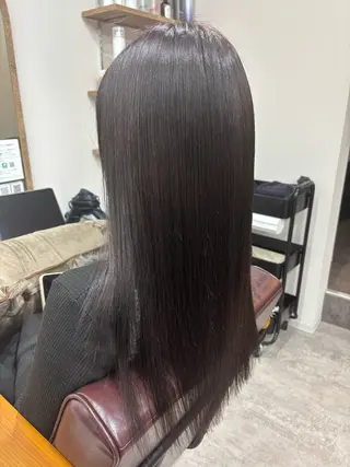 ロング カラー 椎名 紗愛のヘアスタイル