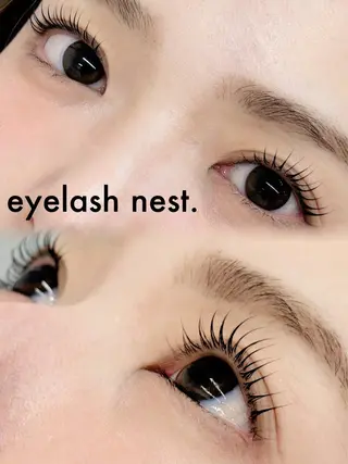 マツエク・マツパ intime内nest.所属・🤍nest. エリ🤍のマツエク・マツパデザイン