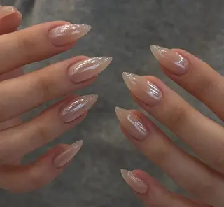 ネイル By moonネイル 🌷ワンホン/韓国風のネイルデザイン