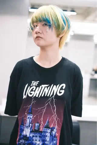 ショート カラー ヘアアレンジ 個性爆弾💣 ダブルカラー/ゆかのヘアスタイル