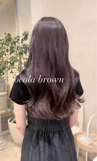 ロング カラー nakahara madokaのヘアスタイル