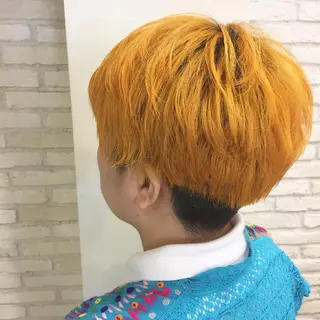 ショート カラー HAUS 片山みほのヘアスタイル