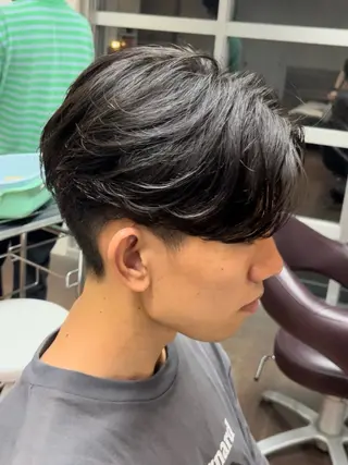 ショート パーマ メンズ FIX hair所属・ボブパーマ/ ウルフパーマ原科🪴のヘアスタイル