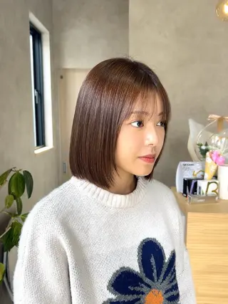 ショート nook.【ヌーク】所属・yumi/ nook.【ヌーク】のヘアスタイル