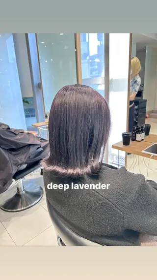 カラー miko🪽地毛風/ ハイトーン/レイヤーのヘアスタイル