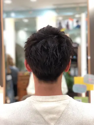 ショート メンズ kahuli  hair Ulu 「カーフリヘアウル」所属・鎗田 健のヘアスタイル