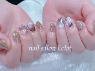 ネイル ネイルサロンエクラ 🫧Shizukaのネイルデザイン