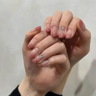 ネイル 韓国ネイル/ワンホン ネイル🎀表参道3分のネイルデザイン