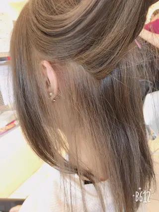 セミロング カラー 相武台ショート特化 💐川崎希💐のヘアスタイル