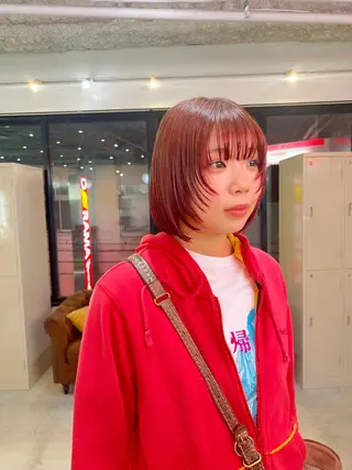 ショート 💥ウルフカット デザインあんな💥のヘアスタイル