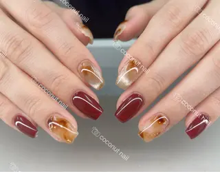 ネイル 神田 ココナッツのネイルデザイン