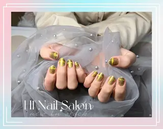 ミディアム Dioneネイル リリのネイルデザイン