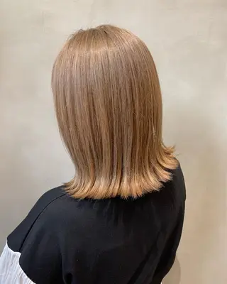 ミディアム カラー 髪質改善支持率 No. 1✨mayuのヘアスタイル