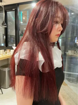 ロング カラー haru/レイヤー/ ウルフのヘアスタイル