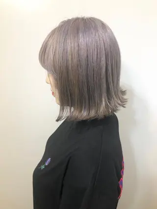 ミディアム カラー 女性リピ90%🍨 🩷佐藤みずきのヘアスタイル