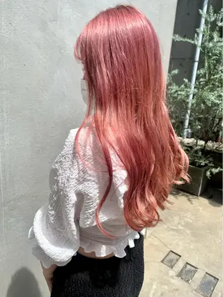 ショート カラー ヘアアレンジ ハイトーン/美髪矯正 🍃大江拓実のヘアスタイル