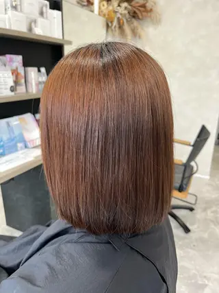 ミディアム Yumi/艶髪/ 透明感カラー🤍のヘアスタイル