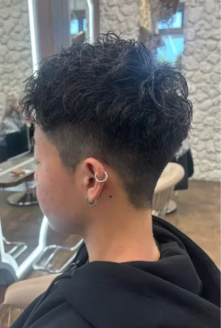 パーマ メンズ shalu 平塚店所属・古川 みえこのヘアスタイル