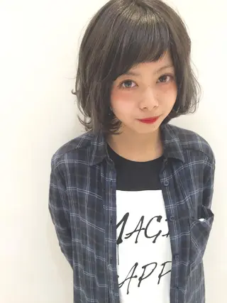 ショート カラー lafith hair dope所属・[外国人風カラー] 店長 田中健太のヘアスタイル