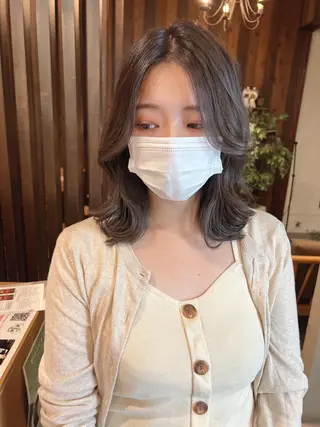 ミディアム 具志 正太のヘアスタイル