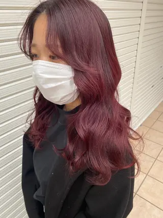 ロング カラー 💗💗韓国レイヤー yu-ki💗💗のヘアスタイル