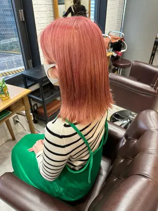 ミディアム Rubik's茶屋町 MARINのヘアスタイル
