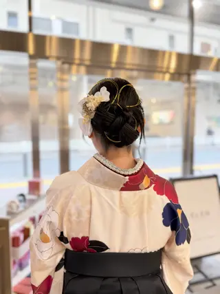 ヘアアレンジ 髪質改善/レイヤー 暖色/shiinaのヘアスタイル