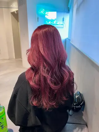 ロング カラー ロカリタ　河原町三条所属・🌐👽フクイ キララ🌎💎のヘアスタイル