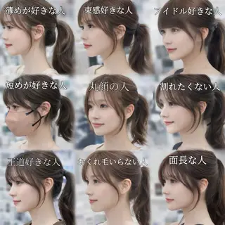 ロング 髪質改善×矯正🫧 韓国ヘアasamiのヘアスタイル