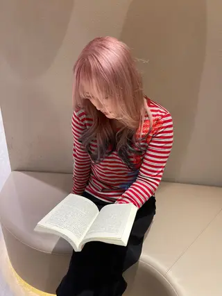 カラー 竹田 真梨子のヘアスタイル