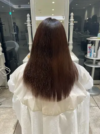 ロング レイヤーカット/ 透明感カラー/カナのヘアスタイル