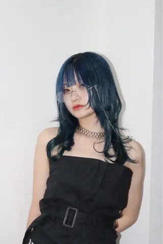 ミディアム 松本 晴琉のヘアスタイル