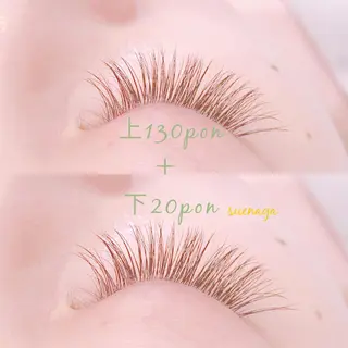 マツエク・マツパ Kahala⛱️ Suenagaのマツエク・マツパデザイン