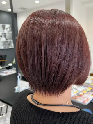 ショート HAIR BEAUTY Plaser所属・透明感カラー🕊️✨ Mayu🦮🩶のヘアスタイル