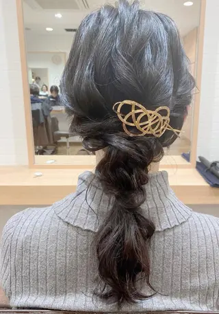 ヘアアレンジ GRANLUSSO 〜グランルッソ駅前店所属・木口 嘉美のヘアスタイル