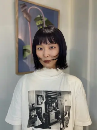 ミディアム suiu所属・カラーモデル募集中♪ nanamiのヘアスタイル