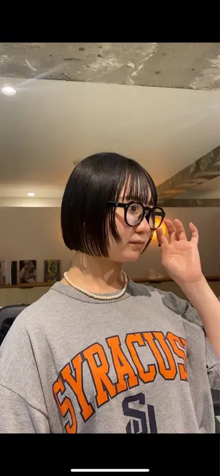 ミディアム カラー hair salon 束sok所属・ナホ/ハイトーン/ ブリーチ/ヘッドスパのヘアスタイル