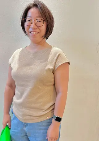 ショート M.SLASH自由が丘所属・【くせ毛/ショート/ ボブ】元太郎のヘアスタイル