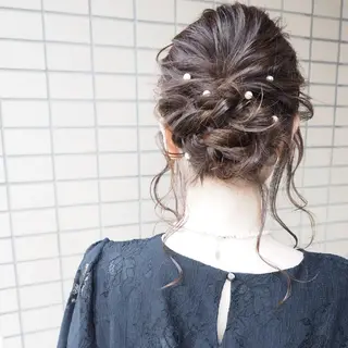 ヘアアレンジ キノシタ ナオユキのヘアスタイル