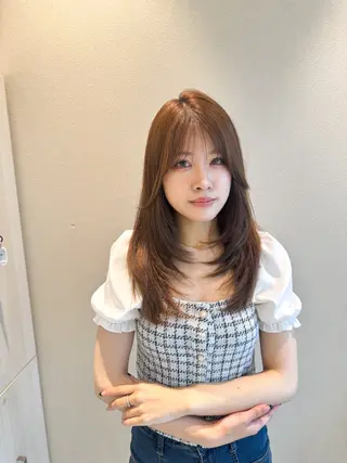 ロング カラー ✂️似合わせの魔術師 石田一樹✂️のヘアスタイル