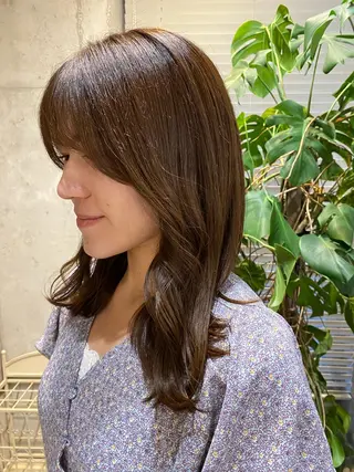 セミロング カラー ルジャルダン戸塚 🌼ゆきののヘアスタイル