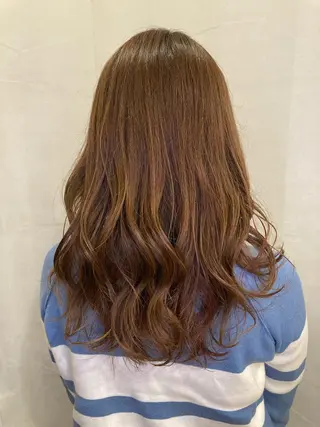ロング カラー 宮原 佳苗のヘアスタイル