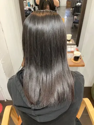 ミディアム 🌸栄/髪質改善 透明感/ムラカミ🌸のヘアスタイル